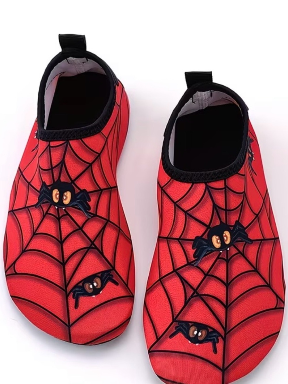 Kids Red Spider Web Water Shoes -